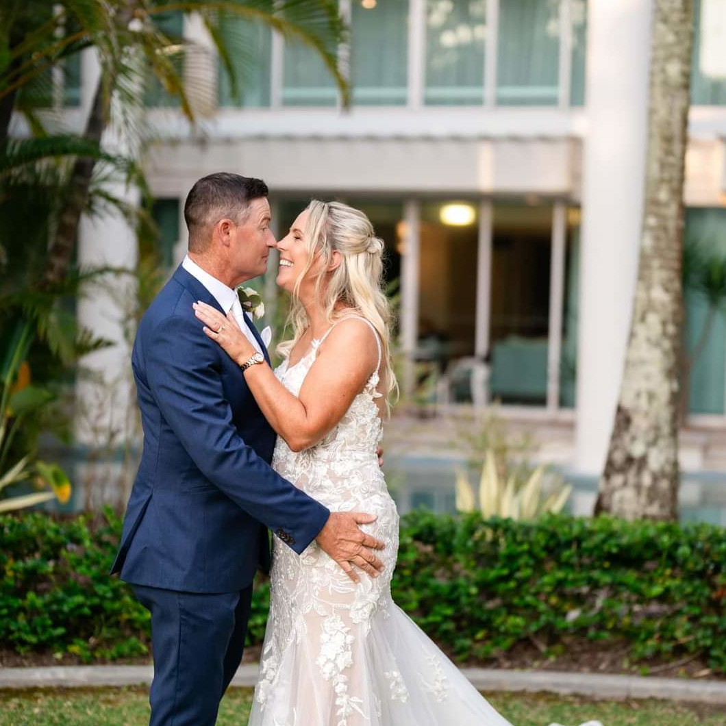 Breathtaking Gold Coast hinterland wedding with a sweeping mountain backdrop